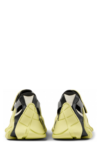 Back view of Tormenta Multicolor Textile Sneakers