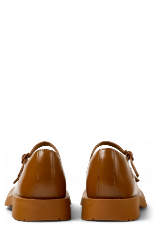 MIL 1978 Babies en cuir marron
