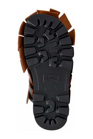 Brutus Sandal Sandàlia de pell de color negre