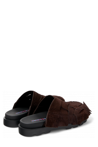 Brutus Sandal Sandàlia de nubuc de color marró