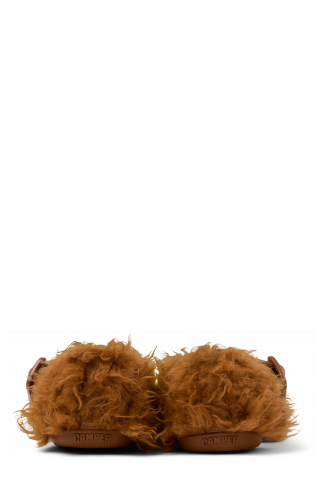 WABI Bruine gerecycled PET Mary Jane-schoen