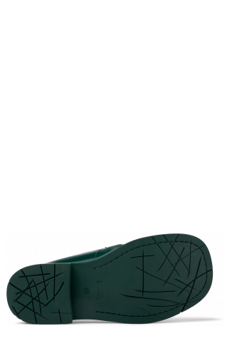 MIL 1978 Green Leather Loafers