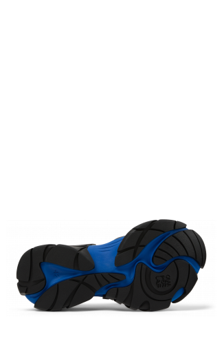 TORMENTA Blue-Black Textile Sneakers