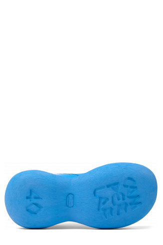 The soles of Caramba Blue Leather Boots