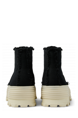 TRAKTORI Bottes noires en TENCEL™
