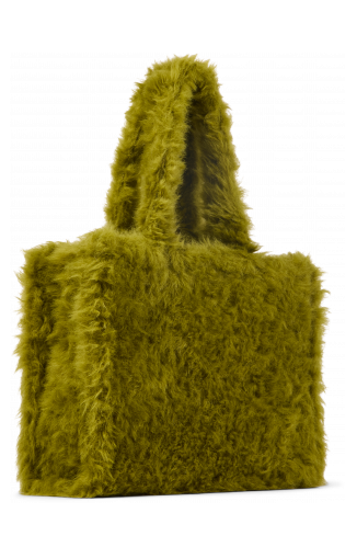 TAKKU Bolsa tote texturizada verde