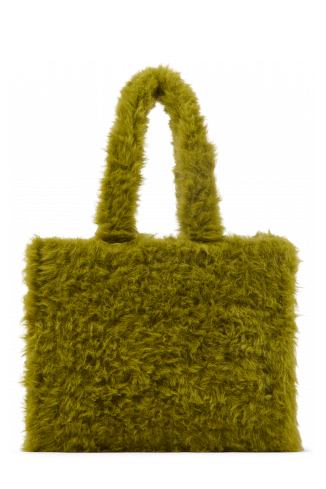 TAKKU Bolsa tote texturizada verde