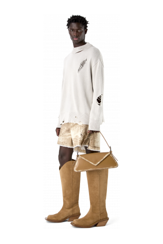 KIRJE Bossa d’espatlla de pell marró