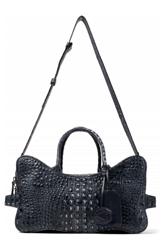 LUNSSI Bossa de pell grisa