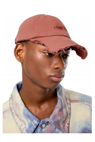 Cap Casquette en coton rouge (taille unique)