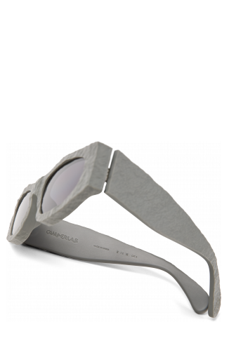 Close-up view of HIRMU Sunglasses Gray HIRMU Acetate Sunglasses