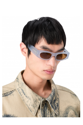 HIRMU Light gray HIRMU Acetate Sunglasses