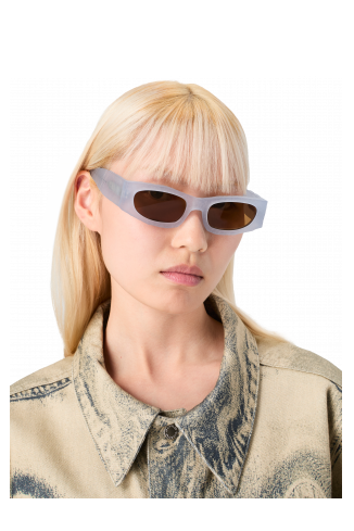 HIRMU Light gray HIRMU Acetate Sunglasses