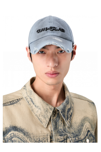 SPRAYED CAP Gray sprayed cap