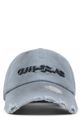 Front view of SPRAYED CAP Gray sprayed cap