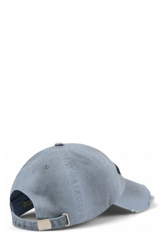 Back view of SPRAYED CAP Gray sprayed cap