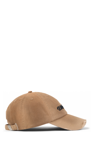 SPRAYED CAP Beige sprayed pet