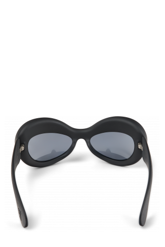 Overhead view of PULLA Black PULLA Sunglasses
