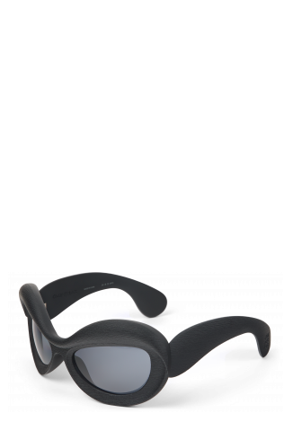 Front view of PULLA Black PULLA Sunglasses