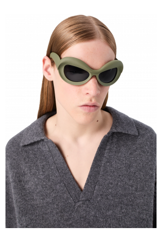 PULLA Green PULLA Acetate Sunglasses