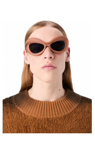 PULLA Terracotta PULLA Acetate Sunglasses