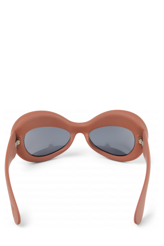 Overhead view of PULLA Terracotta PULLA Acetate Sunglasses