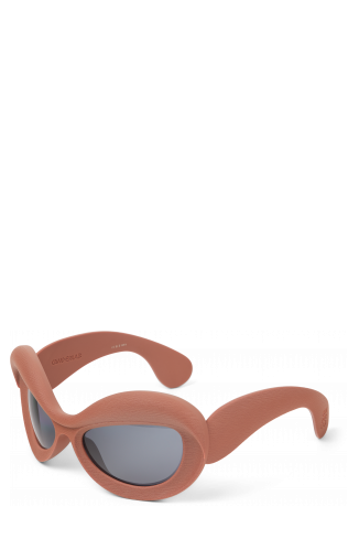 Front view of PULLA Terracotta PULLA Acetate Sunglasses