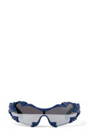 Side view of TORMENTA SUNGLASSES BLUE