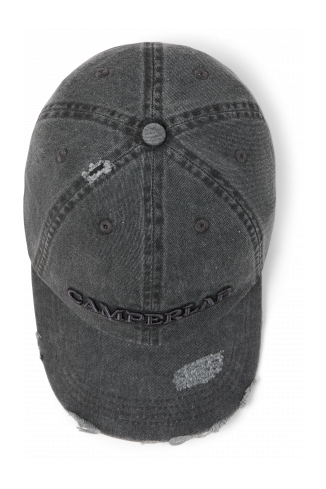 LOGO CAP WYBLAKŁA SZAROŚĆ