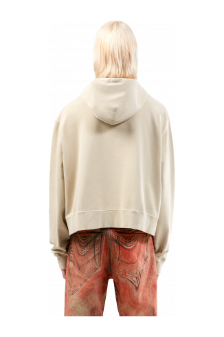 Hoodie Beige Organic Cotton Hoodie