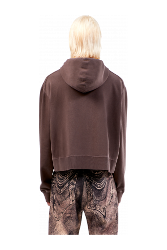 Hoodie Dusty Brown Organic Cotton Hoodie