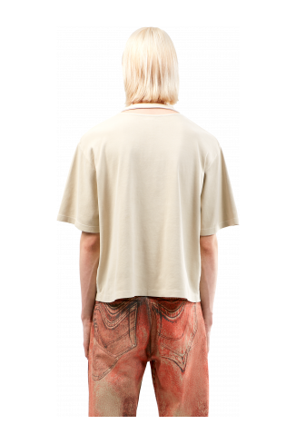 T-Shirt Beige Organic Cotton T-Shirt