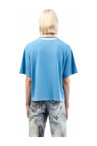 T-Shirt Blue Organic Cotton T-Shirt