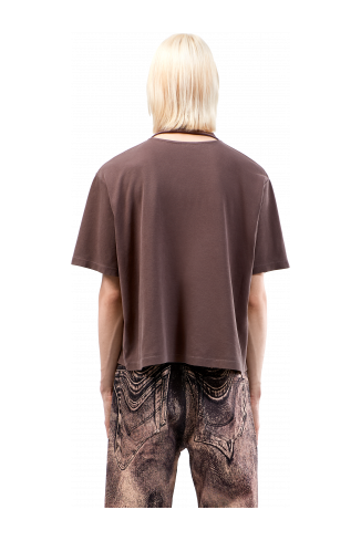 T-Shirt Dusty Brown Organic Cotton T-Shirt