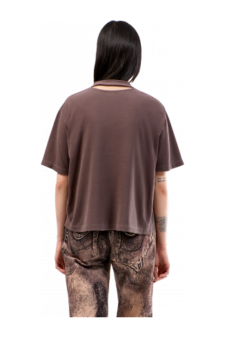 T-Shirt Vaalbruin biologisch katoenen T-shirt