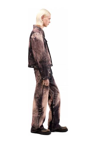 Denim Jacket Dusty Pink Denim Jacket