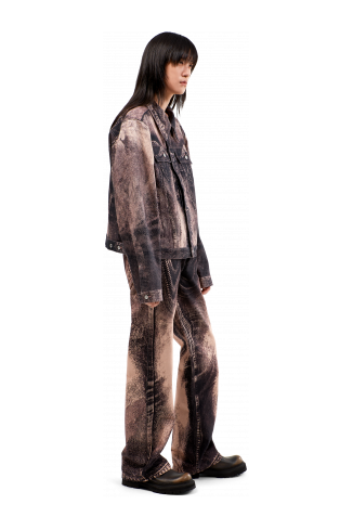 Denim Jacket Oudroze spijkerjack