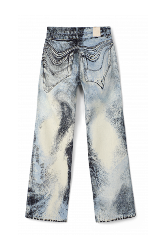 Denim Jeans Vaqueros en azul-negro