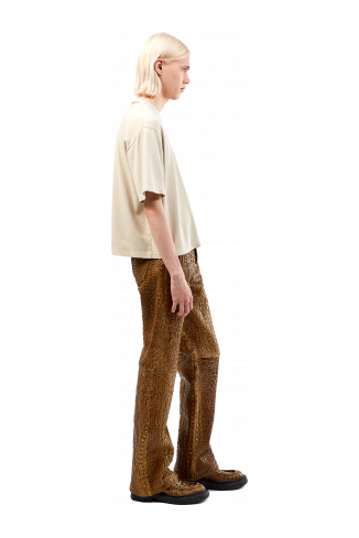 Leather Pants Brown Leather Trousers