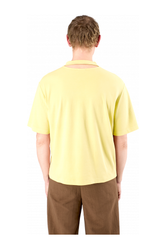 T-Shirt Yellow Mineral Dye Boxy T-Shirt