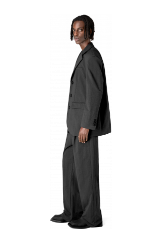  Black Technical Suit Blazer