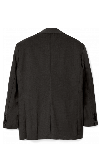  Black Technical Suit Blazer
