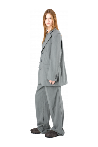 Tailored Blazer Grijze ECONYL® kostuumblazer
