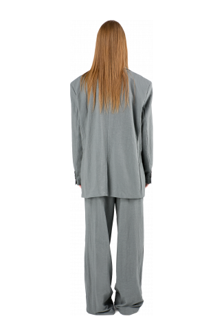 Tailored Blazer Grijze ECONYL® kostuumblazer