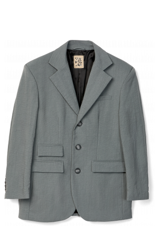 Tailored Blazer Blazer de costume en ECONYL® gris