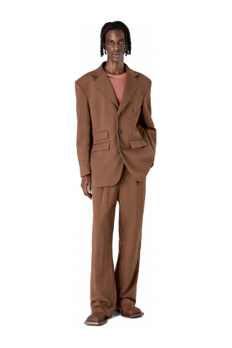 Tailored Blazer Brown ECONYL® Suit Blazer