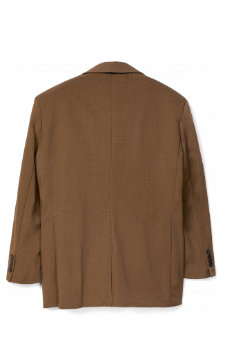 Tailored Blazer Blazer de costume en ECONYL® marron
