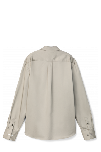 Cotton Shirt Chemise en coton gris