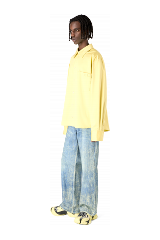Cotton Shirt Yellow Cotton Shirt