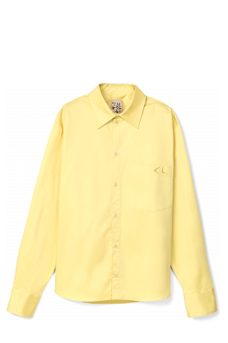 Cotton Shirt Chemise en coton jaune